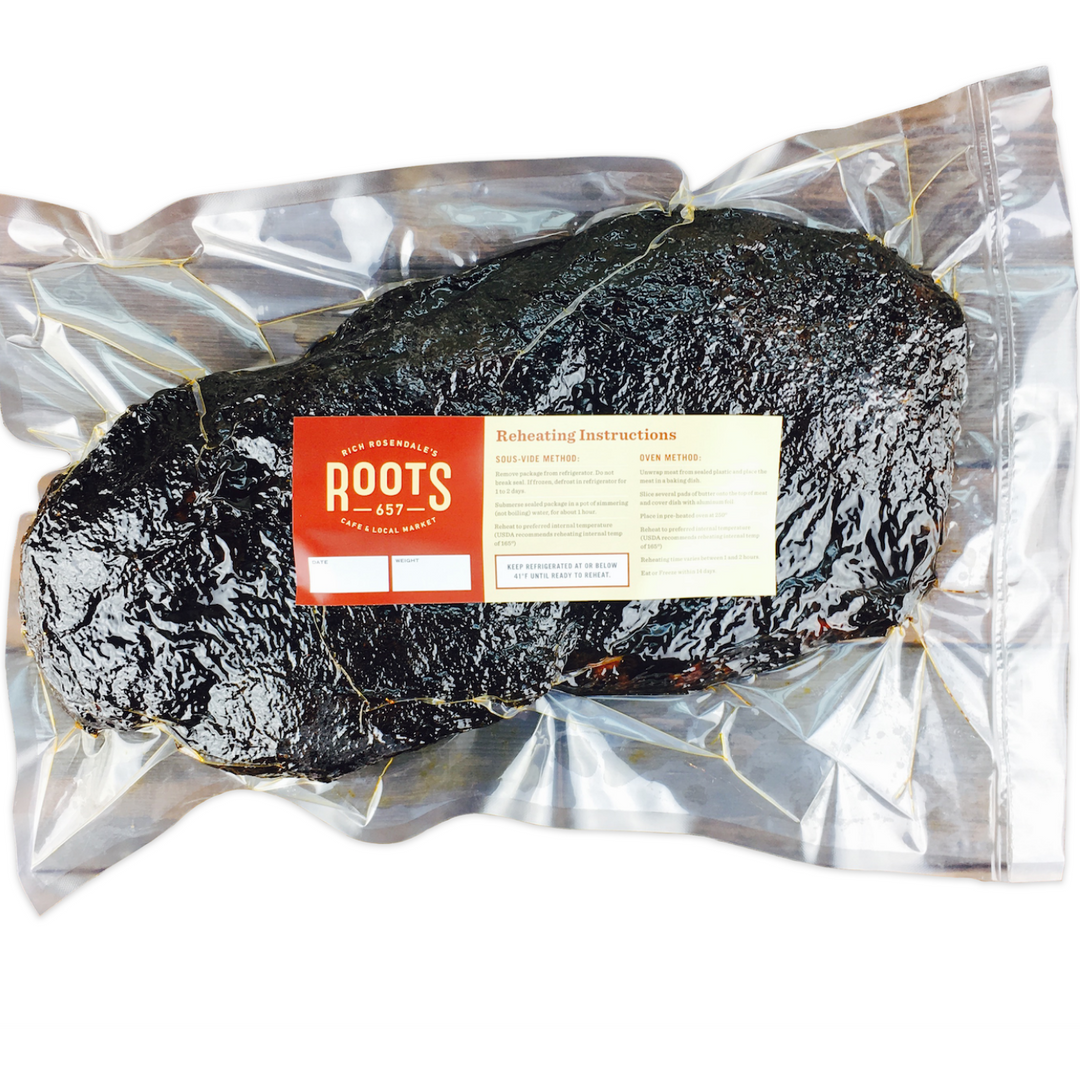 Whole Smoked Brisket Frozen, 30 LB CS -- 4/CS