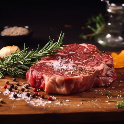 2 Dry Aged Rib Bone-In Ribeye – 1 lb Each