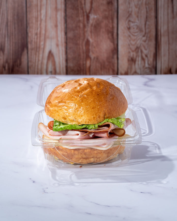 Ham and Swiss Sandwich, Individual -- 10 Per Case